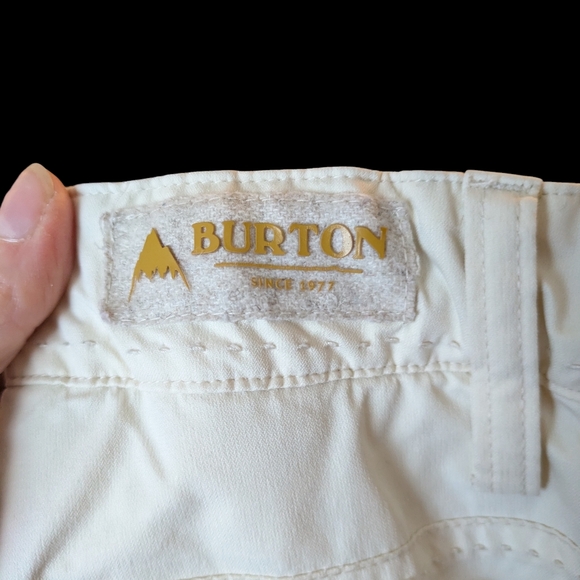 Burton Women's white snow pants - Picture 8 of 9